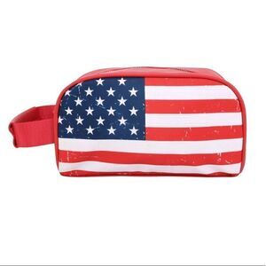 Montana West American Flag Print Multi Purpose/Travel Pouch